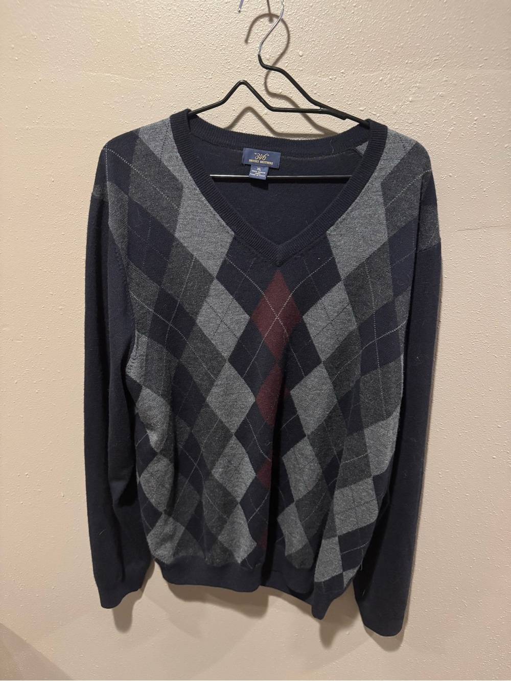 Brooks Brothers Men's Merino Wool Sweater